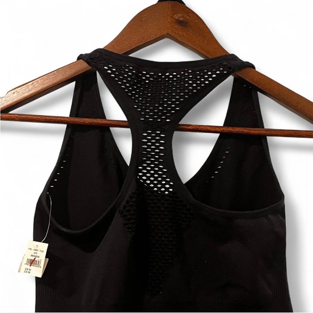 NWT Aerie OFFLINE Seamless Black Athletic Romper Size Medium - Picture 5 of 7